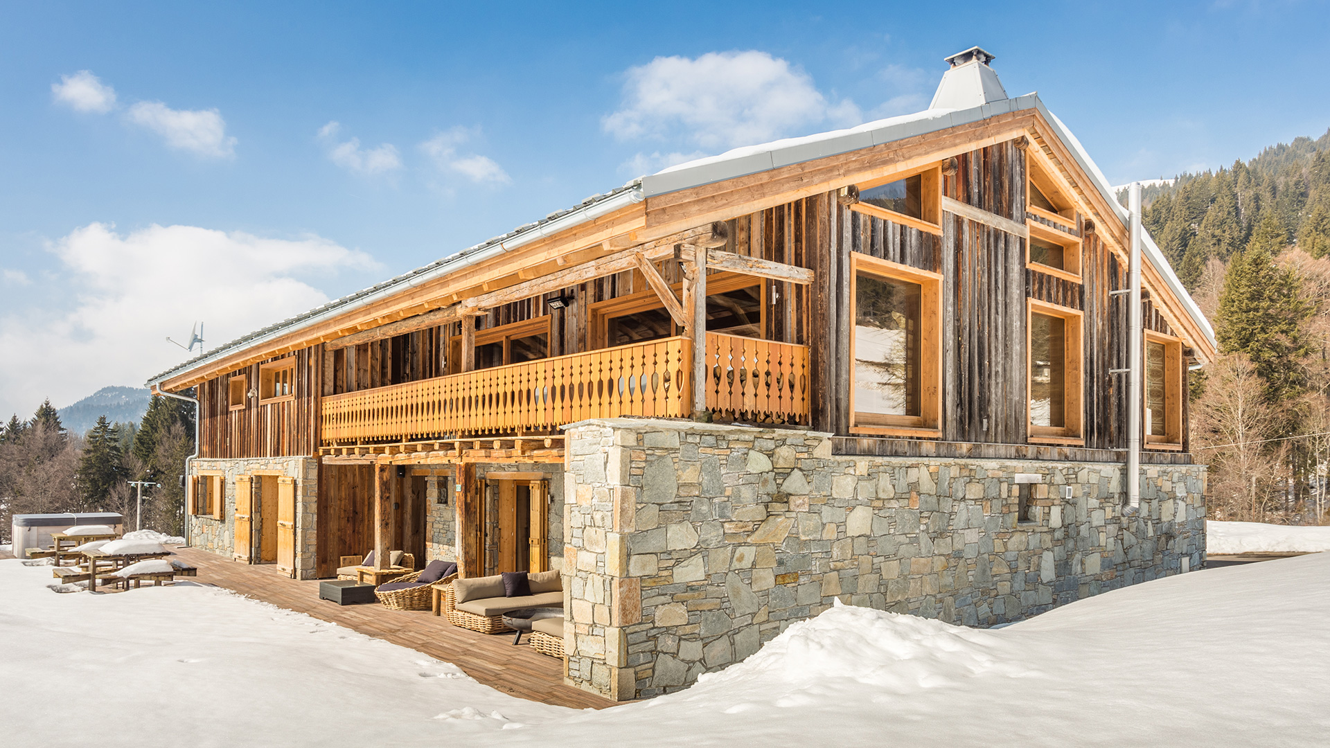 Skiurlaub im Chalet an der Skipiste Chalets an der Skipiste